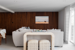 Family sitting area basement HIngham