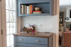 Mom Desk Station in kitchen