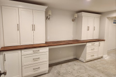 Basement Home Office, Milton Ma
