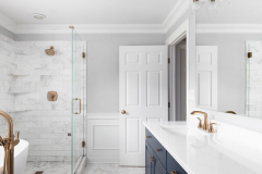 Master Bathroom Remodel with custom tile shower