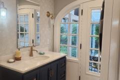 New Vanity in bathroom remodel Brockton