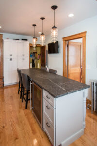 Milton Ma Kitchen Renovation, Island