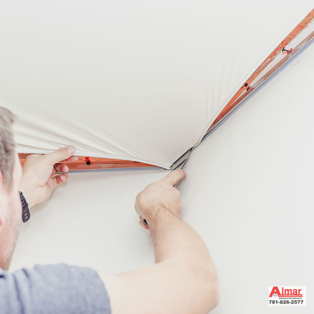 Working with Calcimine Ceilings Almar