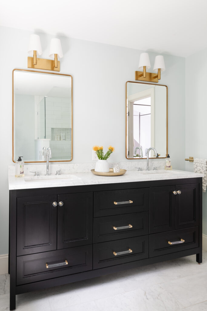 Master Bathroom double vanity