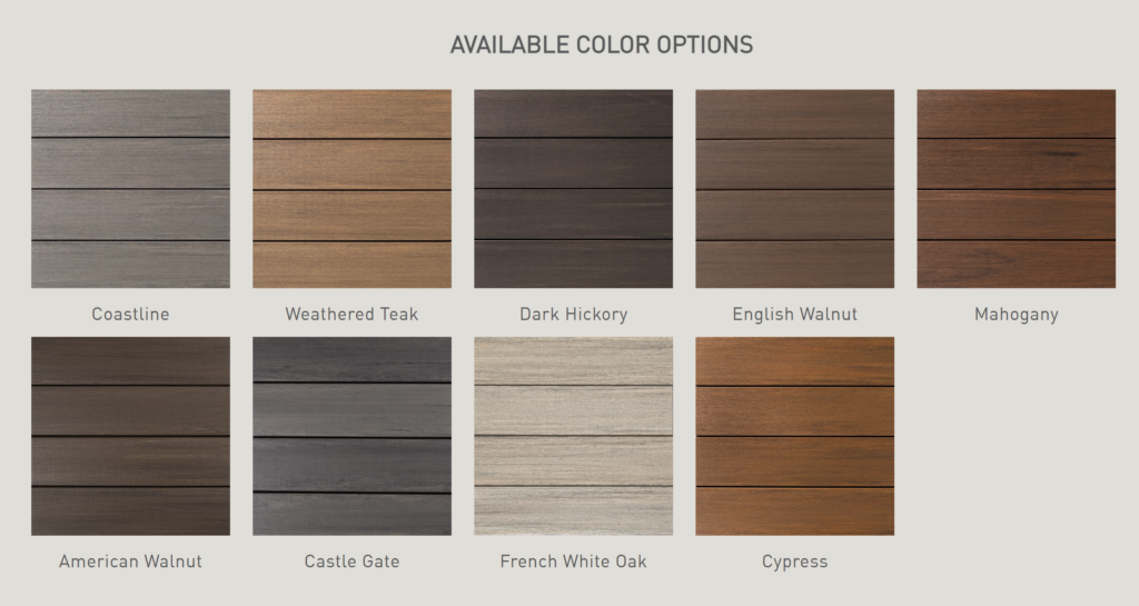 With several siding colors you can have a product that looks natural without the work of natural wood. 