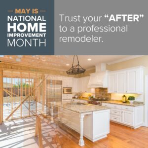 May is National Home Improvement Month