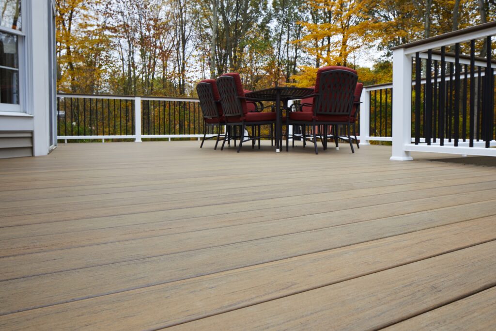 Timbertech Decking Legacy Pecan Classiccompositeseries White Drinkrail Pecan 