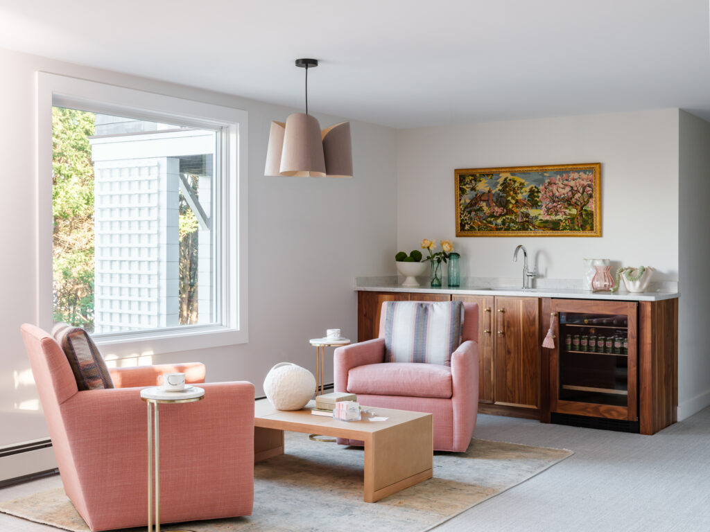 Walk Out Basement Remodel, Hingham Ma