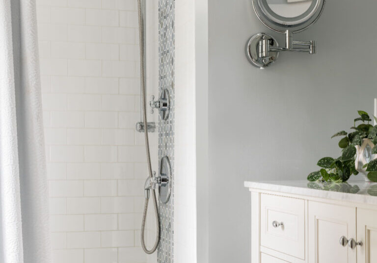 Bathroom Remodel, Custom tile shower details