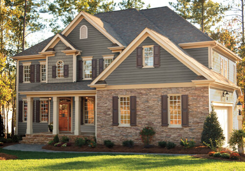 Certainteed CedarBoard in arbor blend, Siding Installer, Hanover Ma, Almar Building