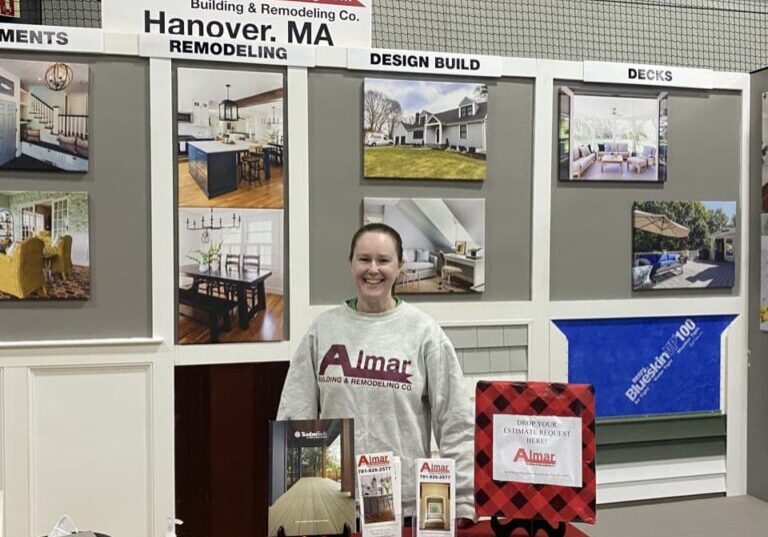 Allison Guido at the Almar Building Home Show Booth