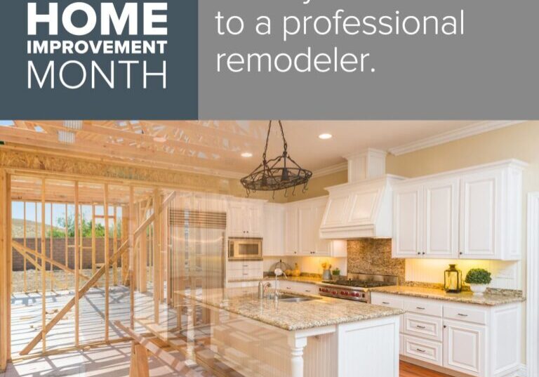 May is National Home Improvement Month